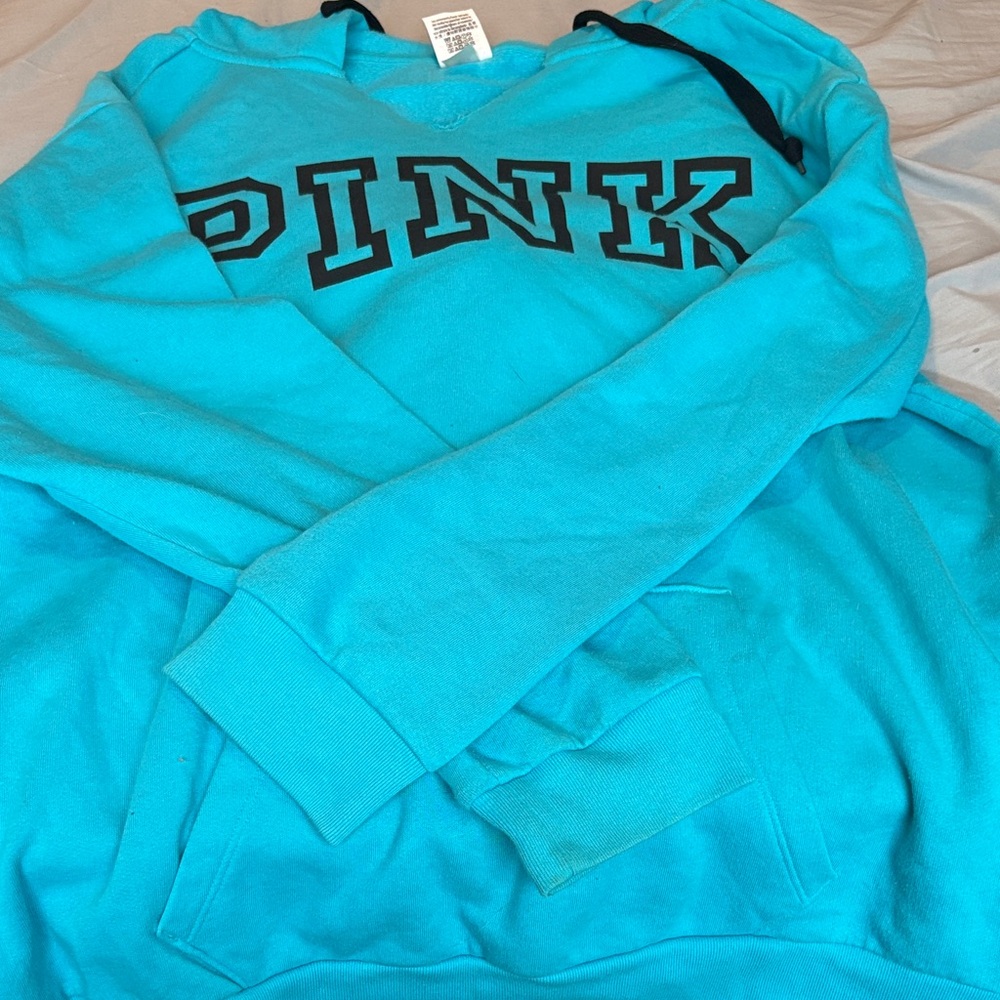 PINK Victoria's Secret Teal Men's Sweater